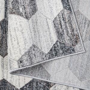 Moderni sivi tepih pogodan za svaku sobu Širina: 80 cm | Duljina: 150 cm