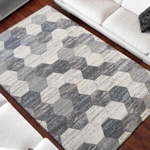 Moderni sivi tepih pogodan za svaku sobu Širina: 200 cm | Duljina: 290 cm