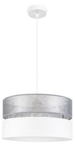 Luster na sajli LIMA 1xE27/60W/230V srebrna/bijela