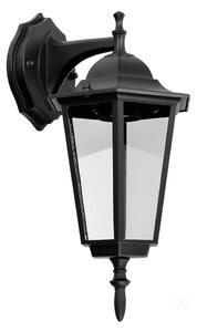 Vanjska zidna svjetiljka 1xE27/60W/230V IP44 crna