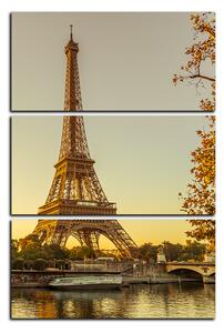 Slika na platnu - Eiffel Tower - pravokutnik 7110B (90x60 cm )