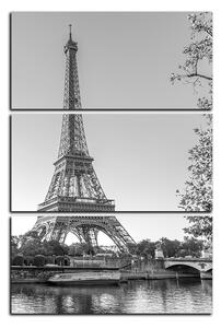 Slika na platnu - Eiffel Tower - pravokutnik 7110QB (120x80 cm)