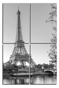 Slika na platnu - Eiffel Tower - pravokutnik 7110QD (120x80 cm)