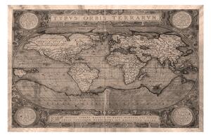 Slika na platnu - Antička karta svijeta 1102FA (120x80 cm)