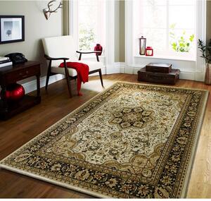 Kremasti vintage tepih za spavaću sobu Širina: 160 cm | Duljina: 220 cm