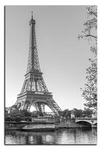 Slika na platnu - Eiffel Tower - pravokutnik 7110QA (60x40 cm)