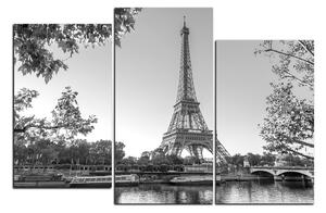 Slika na platnu - Eiffel Tower 1110QC (120x80 cm)