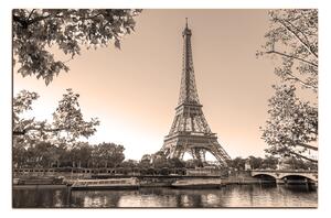 Slika na platnu - Eiffel Tower 1110FA (100x70 cm)