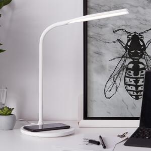 Joni LED stolna svjetiljka, bijela, visina 34 cm, CCT, prigušiva