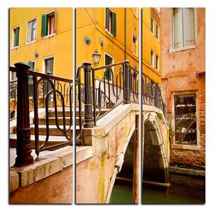 Slika na platnu - Mali most u Veneciji - kvadrat 3115B (75x75 cm)