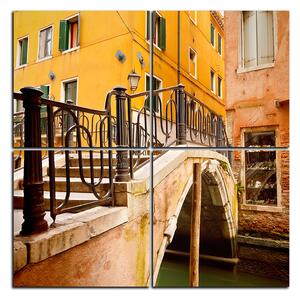 Slika na platnu - Mali most u Veneciji - kvadrat 3115E (60x60 cm)