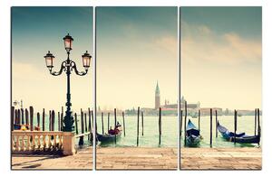Slika na platnu - Veliki kanal i gondole u Veneciji 1114B (150x100 cm)