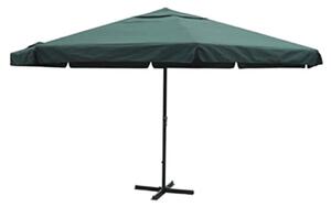 Suncobran Zeleni Aluminijum 500 cm - Zelena / 500 cm