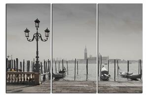 Slika na platnu - Veliki kanal i gondole u Veneciji 1114QB (90x60 cm )
