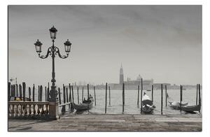Slika na platnu - Veliki kanal i gondole u Veneciji 1114QA (100x70 cm)