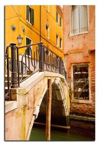 Slika na platnu - Mali most u Veneciji - pravokutnik 7115A (90x60 cm )