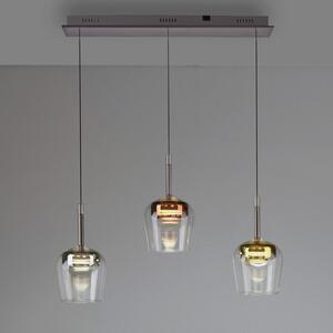 Q-Smart-Home Paul Neuhaus Smart LED viseća svjetiljka Q-Kon multicolor 3 žarulje, prigušiva, Višebojno, Dnevni boravak/blagovaonica, Metal