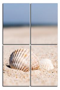 Slika na platnu - More i školjke - pravokutnik 7126D (120x80 cm)