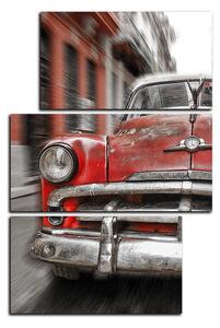 Slika na platnu - Klasičan američki auto - pravokutnik 7123FC (120x80 cm)