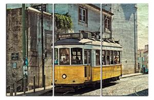 Slika na platnu - Povijesni tramvaj 1121B (90x60 cm )