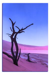 Slika na platnu - Mrtvo stablo u dinama - pravokutnik 7130FA (60x40 cm)