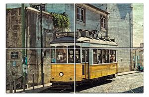 Slika na platnu - Povijesni tramvaj 1121E (150x100 cm)