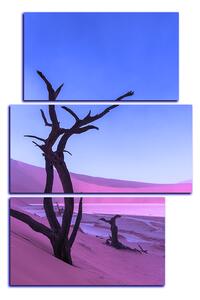Slika na platnu - Mrtvo stablo u dinama - pravokutnik 7130FC (120x80 cm)