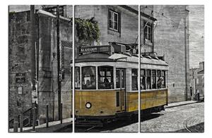 Slika na platnu - Povijesni tramvaj 1121QB (150x100 cm)