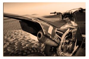 Slika na platnu - Moto freestyle 1124FA (90x60 cm )