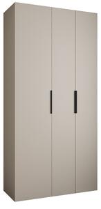 Zondo.hr Ormar za garderobu 120 cm Carmela 40-4 (kašmir + crna). Akcija -20%. 1126643
