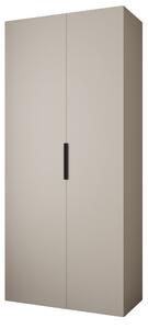 Zondo.hr Ormar za garderobu 110 cm Carmela 40-4 (kašmir + crna). Akcija -20%. 1126639