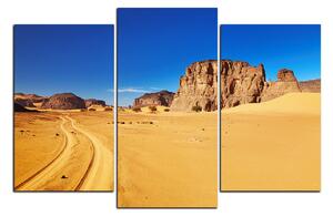 Slika na platnu - Cesta u pustinji 1129C (90x60 cm)
