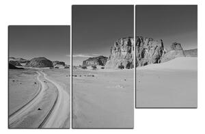Slika na platnu - Cesta u pustinji 1129QD (90x60 cm)
