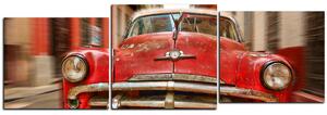 Slika na platnu - Klasičan američki auto - panorama 5123D (150x50 cm)