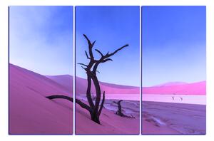 Slika na platnu - Mrtvo stablo u dinama 1130FB (120x80 cm)