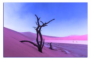 Slika na platnu - Mrtvo stablo u dinama 1130FA (90x60 cm )