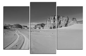 Slika na platnu - Cesta u pustinji 1129QC (90x60 cm)