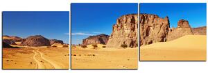 Slika na platnu - Cesta u pustinji - panorama 5129E (90x30 cm)
