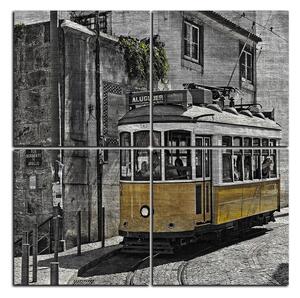 Slika na platnu - Povijesni tramvaj - kvadrat 3121QE (60x60 cm)