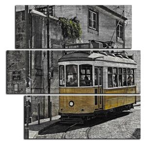 Slika na platnu - Povijesni tramvaj - kvadrat 3121QD (75x75 cm)