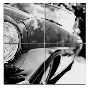 Slika na platnu - Fragment retro automobila - kvadrat 3122QD (60x60 cm)