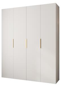 Zondo.hr Ormar za garderobu 200 cm Carmela 50-4 (bijela + zlatna). Akcija -20%. 1126850
