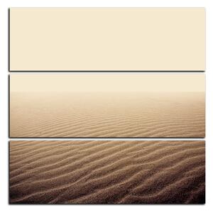 Slika na platnu - Pijesak u pustinji - kvadrat 3127D (75x75 cm)