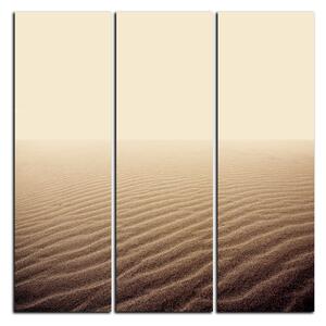 Slika na platnu - Pijesak u pustinji - kvadrat 3127B (75x75 cm)