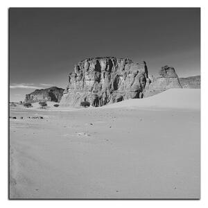 Slika na platnu - Cesta u pustinji - kvadrat 3129QA (50x50 cm)
