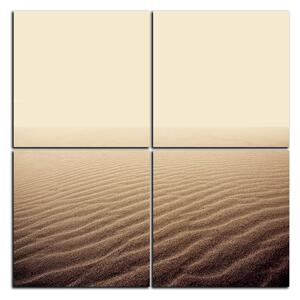 Slika na platnu - Pijesak u pustinji - kvadrat 3127E (60x60 cm)