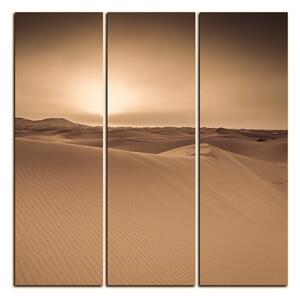 Slika na platnu - Pustinja Sahara - kvadrat 3131FB (75x75 cm)