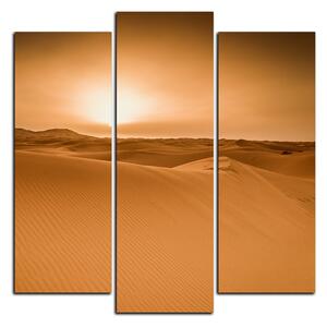 Slika na platnu - Pustinja Sahara - kvadrat 3131C (75x75 cm)