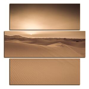 Slika na platnu - Pustinja Sahara - kvadrat 3131FD (75x75 cm)