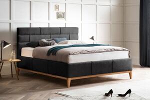 Krevet JUPITER sa podiznom podnicom i spremištem-Antracit-180x200 cm